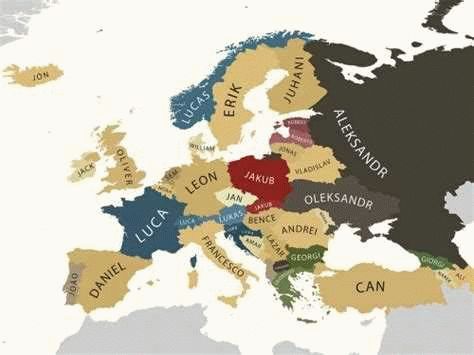 Европейские имена: список и их значения по алфавиту