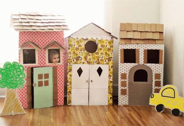 Выбираем лучший картонный домик для детей