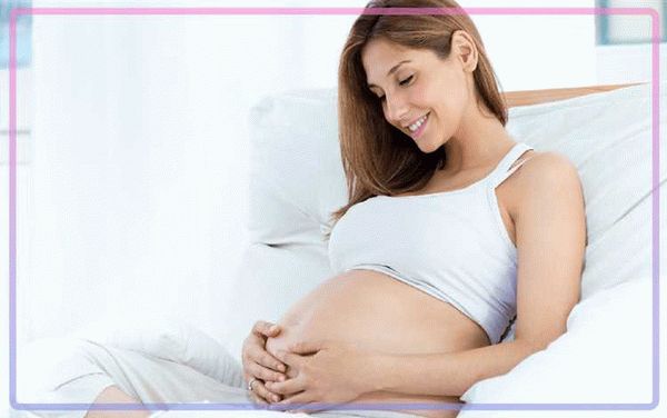 Растяжение живота во время беременности