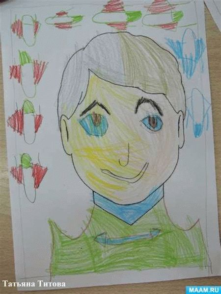Дети и техника: как использовать различные материалы для рисования портретов